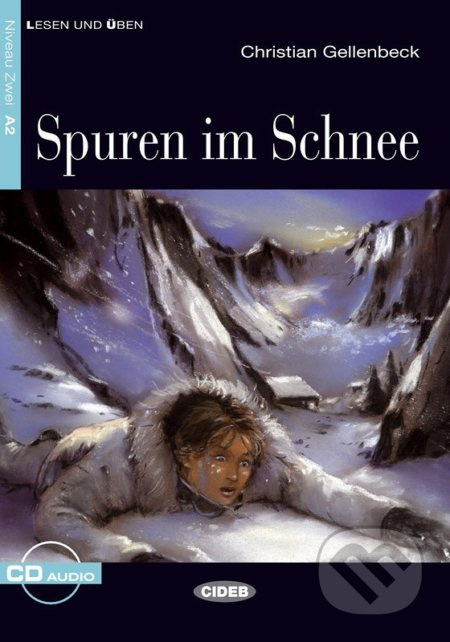 BLACK CAT - Spuren im Schnee + CD (A2) BLACK CAT - CIDEB