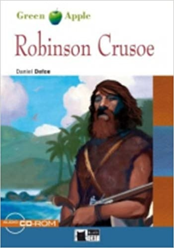 BLACK CAT READERS GREEN APPLE EDITION 1 - ROBINSON CRUSOE + CD-ROM BLACK CAT - CIDEB