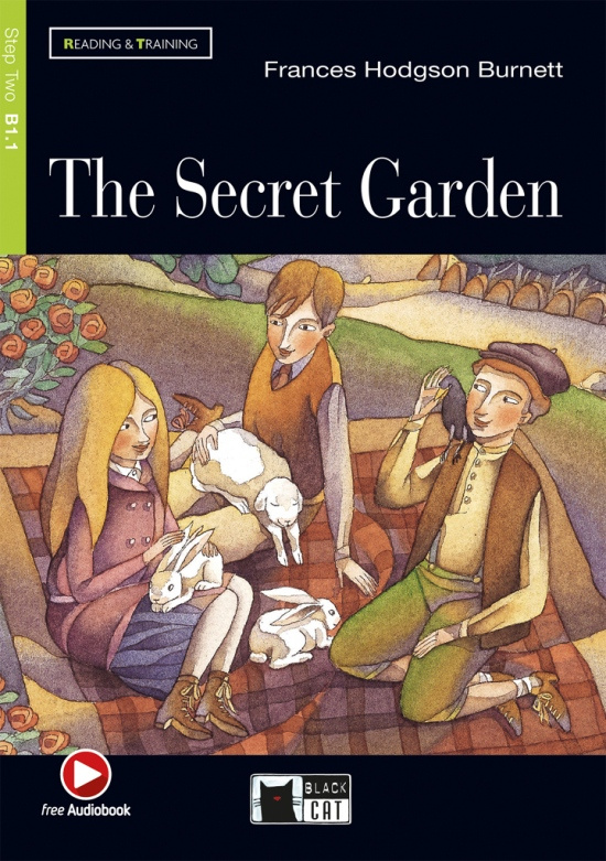 Black Cat SECRET GARDEN + CD ( Reading a Training Level 2) BLACK CAT - CIDEB