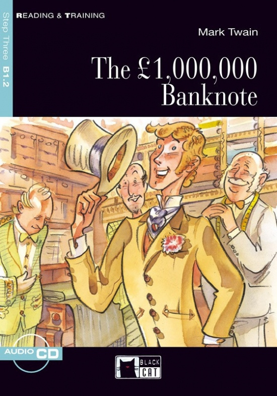 Black Cat 1,000,000 BANKNOTE + CD ( Reading a Training Level 3)  BLACK CAT - CIDEB