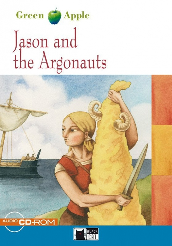 BLACK CAT READERS GREEN APPLE EDITION 1 - JASON AND THE ARGONAUTS + CD-ROM BLACK CAT - CIDEB