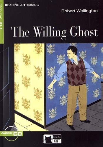 Black Cat THE WILLING GHOST + CD ( Reading a Training Level 2)  BLACK CAT - CIDEB
