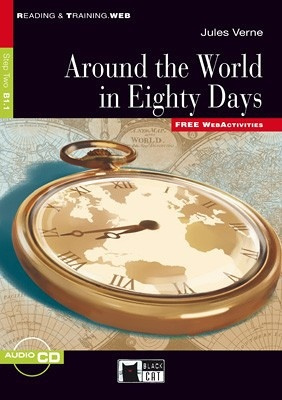 BLACK CAT READING AND TRAINING 2 - AROUND THE WORLD IN 80 DAYS + CD-ROM BLACK CAT - CIDEB