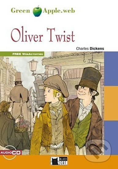 BLACK CAT READERS GREEN APPLE EDITION 2 - OLIVER TWIST + CD-ROM (New Edition)  BLACK CAT - CIDEB
