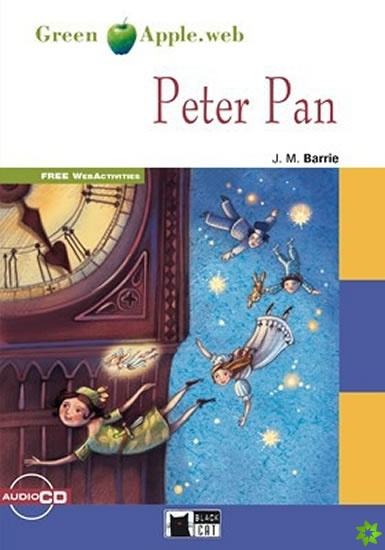 BLACK CAT READERS GREEN APPLE EDITION STARTER - PETER PAN + CD (New Edition) BLACK CAT - CIDEB