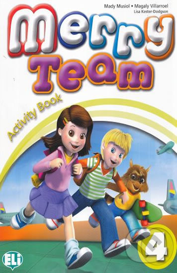 Merry Team - 4: Activity Book + Audio CD - Mady Musiol - kniha z kategorie 1. stupeň