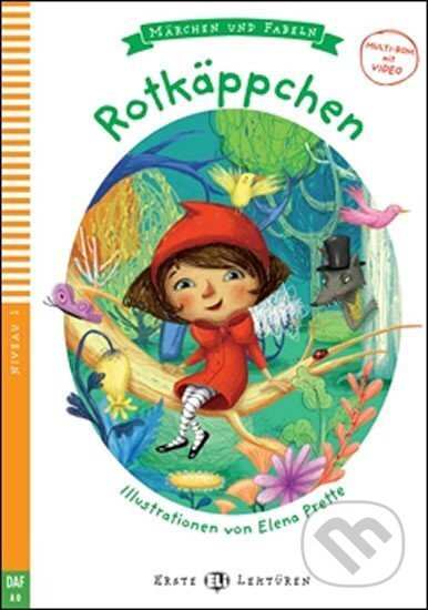Erste ELI Lektüren 1/A0: Rotkäppchen+ Downloadable Multimedia - kniha z kategorie Jazykové učebnice a slovníky