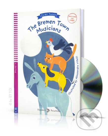 Young ELI Readers 2/A1: The Bremen Town Musicians + Downloadable Multimedia - kniha z kategorie Beletrie pro děti