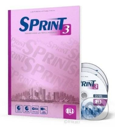 Sprint 3 - Teacher´s Book + 2 Class Audio CDs +Tests & Resources + Test maker Multi-ROM - kniha z kategorie Jazykové učebnice a slovníky