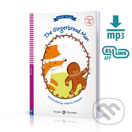 Young ELI Readers 2/A1: The Gingerbread Man + Downloadable Multimedia - kniha z kategorie Beletrie pro děti