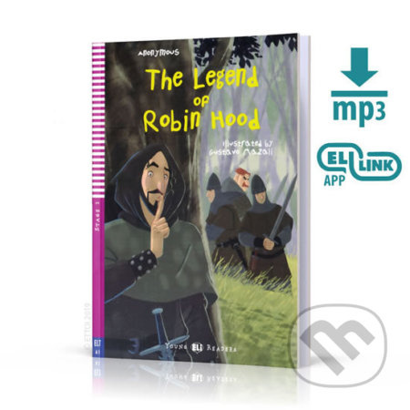Young ELI Readers 2/A1: The Legend Of Robin Hood + Downloadable Multimedia - kniha z kategorie Beletrie pro děti