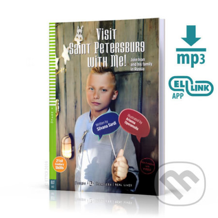 Young ELI Readers 4/A2: Visit St PeterStudent´s Bookurg With Me! + Downloadable Multimedia - kniha z kategorie Beletrie pro děti