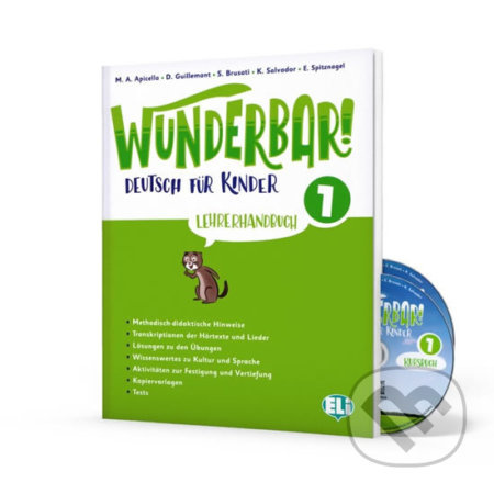 Wunderbar! 1 - Lehrerhandbuch + 2 Audio-CD - D. Guillemant, A.M. Apicella - kniha z kategorie Jazykové učebnice a slovníky