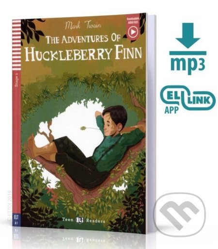 Teen ELI Readers 1/A1: The Adventures Of Huckleberry Finn + Downloadable Multimedia - kniha z kategorie Jazykové učebnice a slovníky