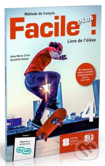 Facile plus 4 - Livre de l´éleve - Maria Anna Crimi - kniha z kategorie Jazykové učebnice a slovníky