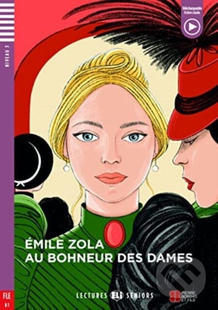 Young Adult ELI Readers - French (Au bonheur des dames + downloadable audio) - kniha z kategorie Jazykové učebnice a slovníky