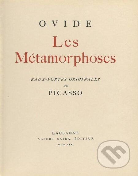 Les Métamorphoses - kniha z kategorie Dějiny a teorie umění