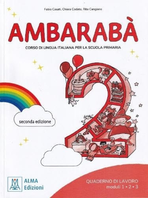 Ambaraba 2 - quaderno di lavoro + online audio + video - seconda edizione ALMA Edizioni