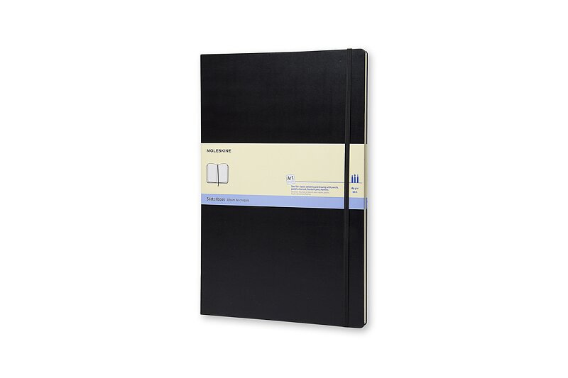 Skicář Moleskine A3, černý