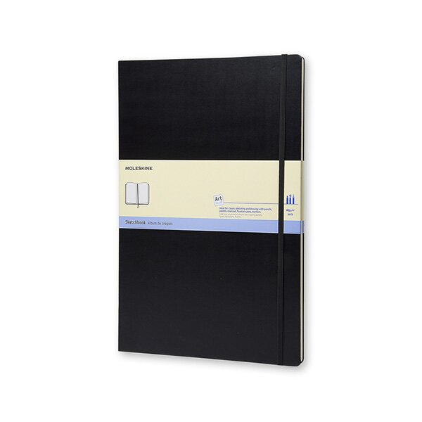 Skicář Moleskine A3, černý