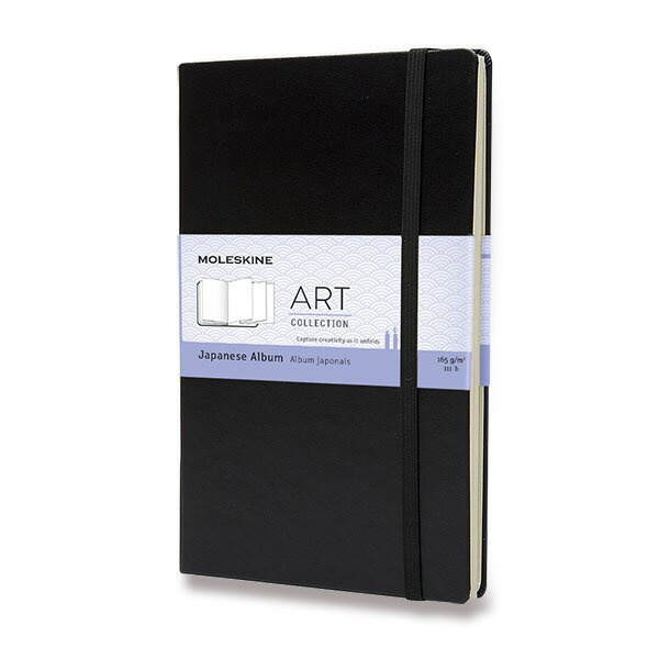 Skicář Moleskine Japanese Album L, černý