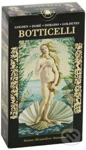 Golden Botticelli - Zlatý Tarot Botticelli (78 ks tarotových karet výklad) - hra z kategorie Karty, hlavolamy
