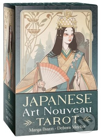 Japanese Art Nouveau Tarot (78 cards with Book) - Debora Mayfai - kniha z kategorie Veštenie z kariet