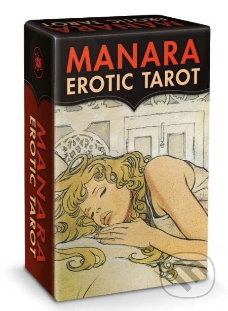 Manara Erotic Tarot - Mini Tarot (78 Tarot Cards with Instructions) - hra z kategorie Věštění z karet
