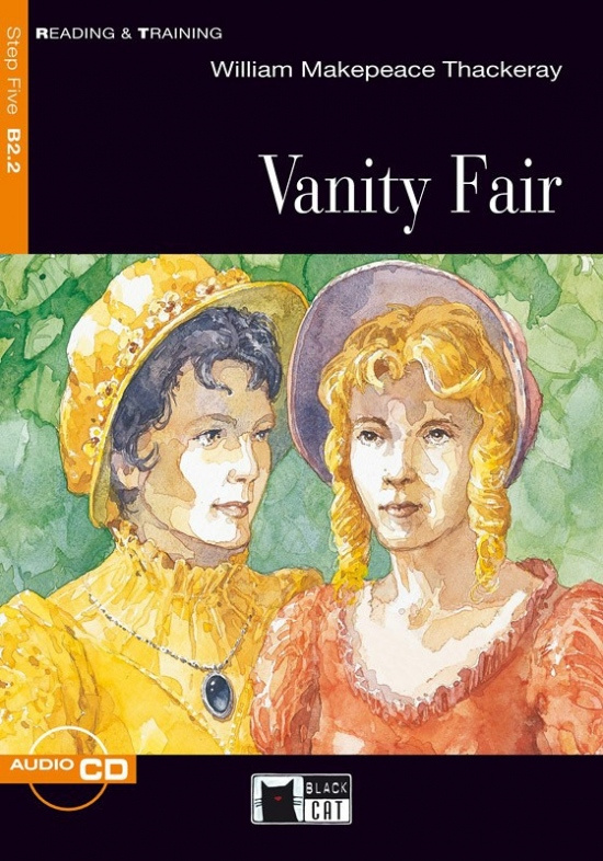 Black Cat VANITY FAIR + CD ( Reading a Training Level 5)  BLACK CAT - CIDEB