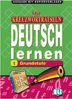 MIT KREUZWORTRÄTSELN DEUTSCH LERNEN 1 - Kopiervorlage ELI