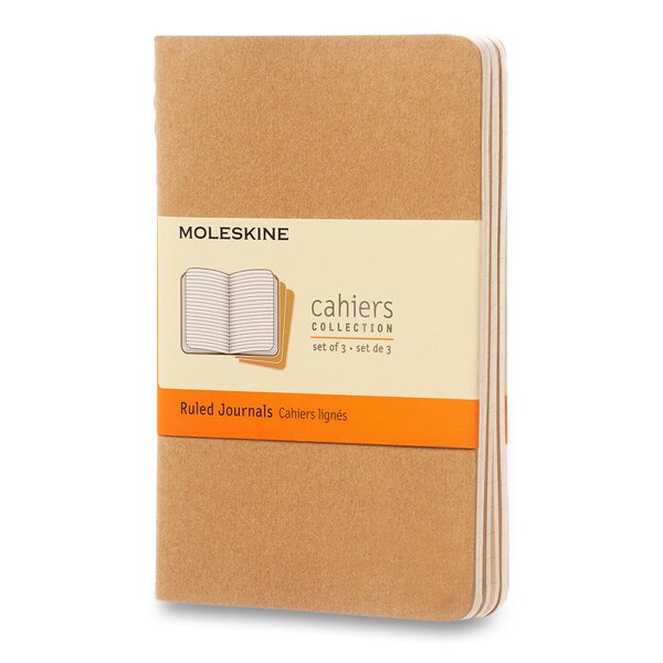 Moleskine sešity 3 ks linkované - karton S