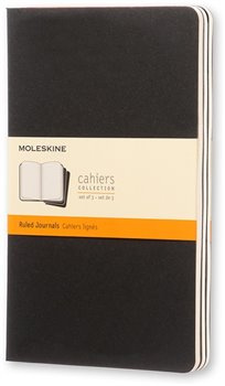 Moleskine sešity 3 ks linkované - černé L