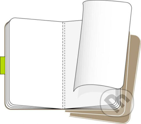 Sešity Moleskine Cahier, L, čisté, 3 ks karton