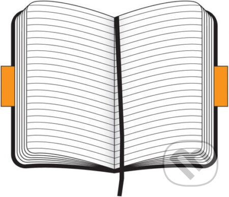 Zápisník Moleskine - měkké desky, S, linkovaný černý