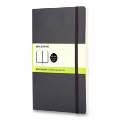 Zápisník Moleskine - měkké desky, S, čistý černý