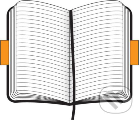 Zápisník Moleskine - měkké desky, XL, linkovaný černý