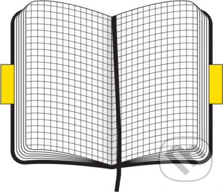 Zápisník Moleskine - měkké desky, XL, čtverečkovaný černý