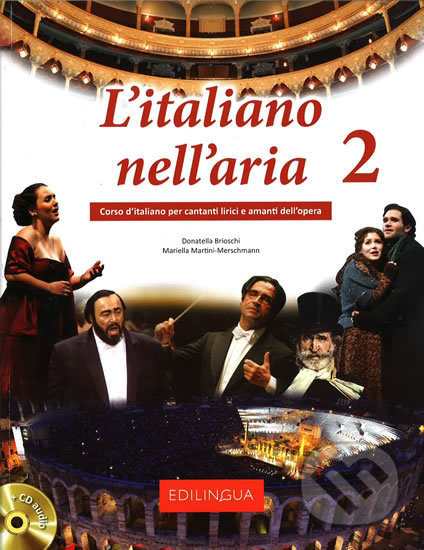 L´italiano nell´aria 2 Libro + CD Audio (2) - Donatella Brioschi - kniha z kategorie Jazykové učebnice a slovníky