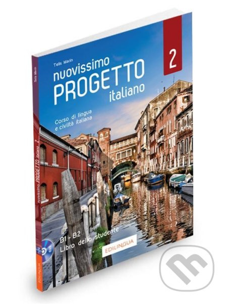 Nuovissimo Progetto italiano 2 B1-2 Libro+DVD Video Edilingua
