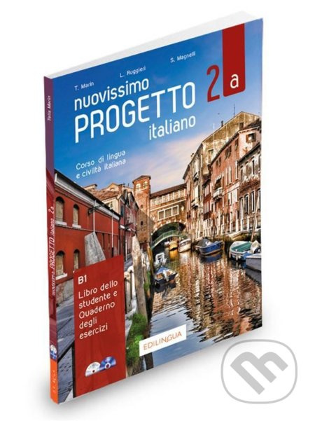 Nuovissimo Progetto italiano 2a/B1: Libro dello studente e Quaderno degli esercizi  DVD video + CD Audio - kniha z kategorie Jazykové učebnice a…