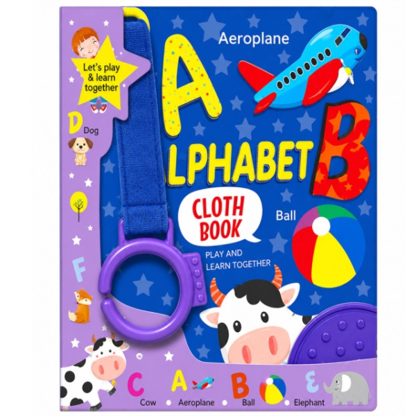 Hello Friend Fun With Alphabets - Cloth Book For Early Learning And Interactive Education - Garg, Mamta