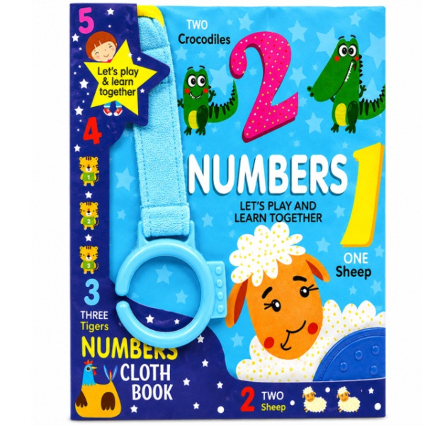 Hello Friend Numbers Cloth Book For Early Learning And Interactive Education For Kids - Garg, Mamta