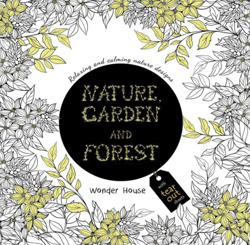 Nature, Garden and Forest, Relaxing and Calming Nature Designs Prakash Books