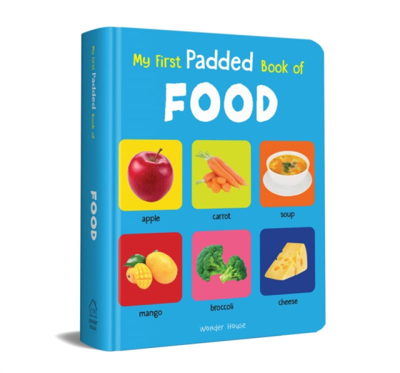 Prakash Books My First Padded Book of Food
