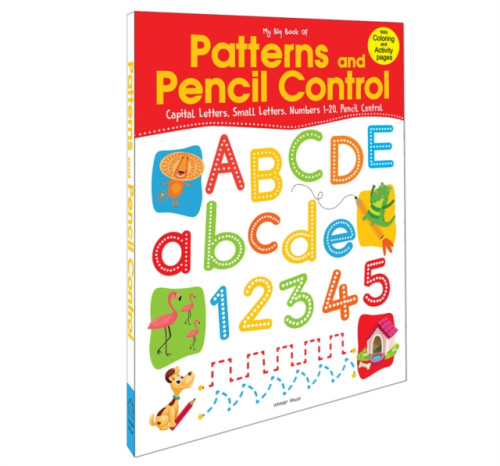Nezadán My Big Book of Patterns And Pencil Control : Interactive Activity Book For Children To Practice Patt