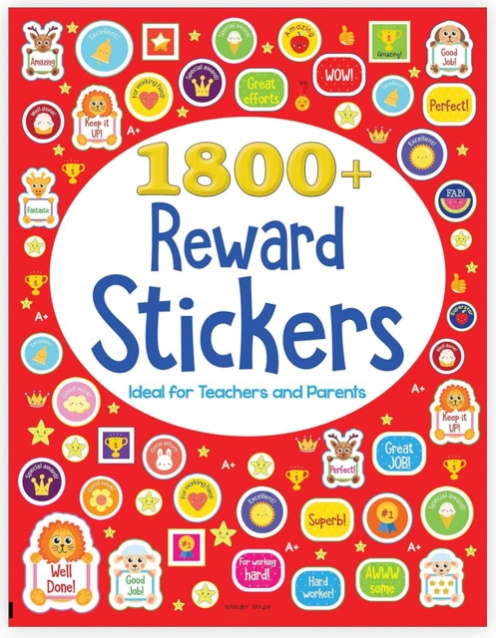 1800+ Reward Stickers - Ideal For Teachers And Parents, Sticker Book With Over 1800 Stickers to Boost The Morale of Kids Prakash Books