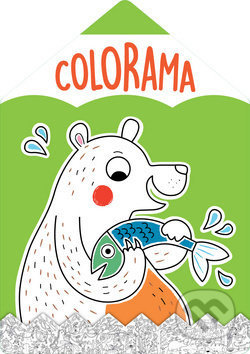Colorama: Zelená - kniha z kategorie Omalovánky