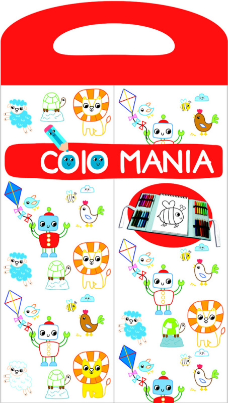 Omalovánka Colomania - červená