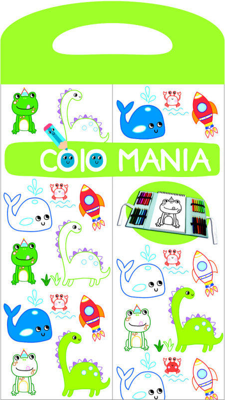 Omalovánka Colomania - zelená