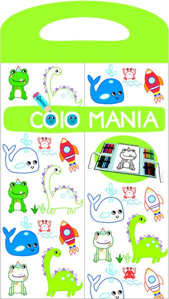 Omalovánka Colomania - zelená